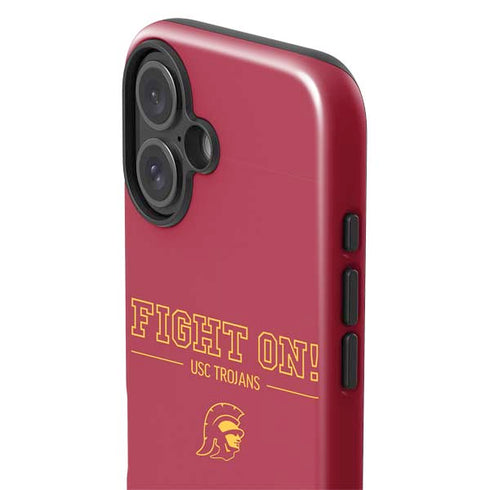 University of Southern California Fight On iPhone 16 Plus Impact Case